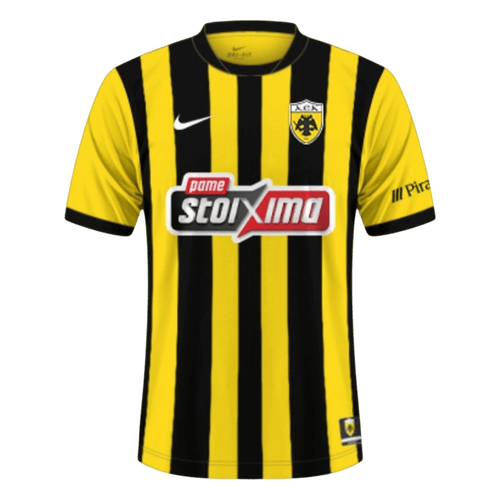 AEK Athens Home Soccer Jersey 2025/26 - Football Shirt | SmartJerseys | Official Quality