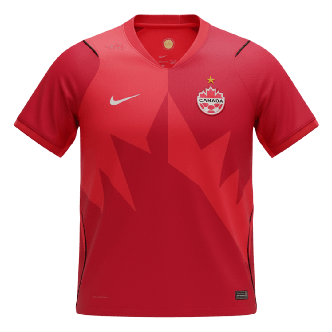Canada Home Soccer Jersey World Cup 2026 Red - Football Shirt | SmartJerseys | Official Quality