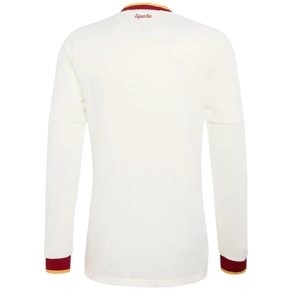 Spain Long Sleeve Away Soccer Jersey 2026
