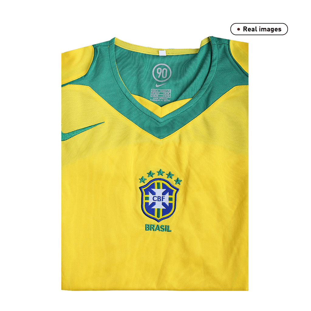 Brazil Home Jersey Retro 2004