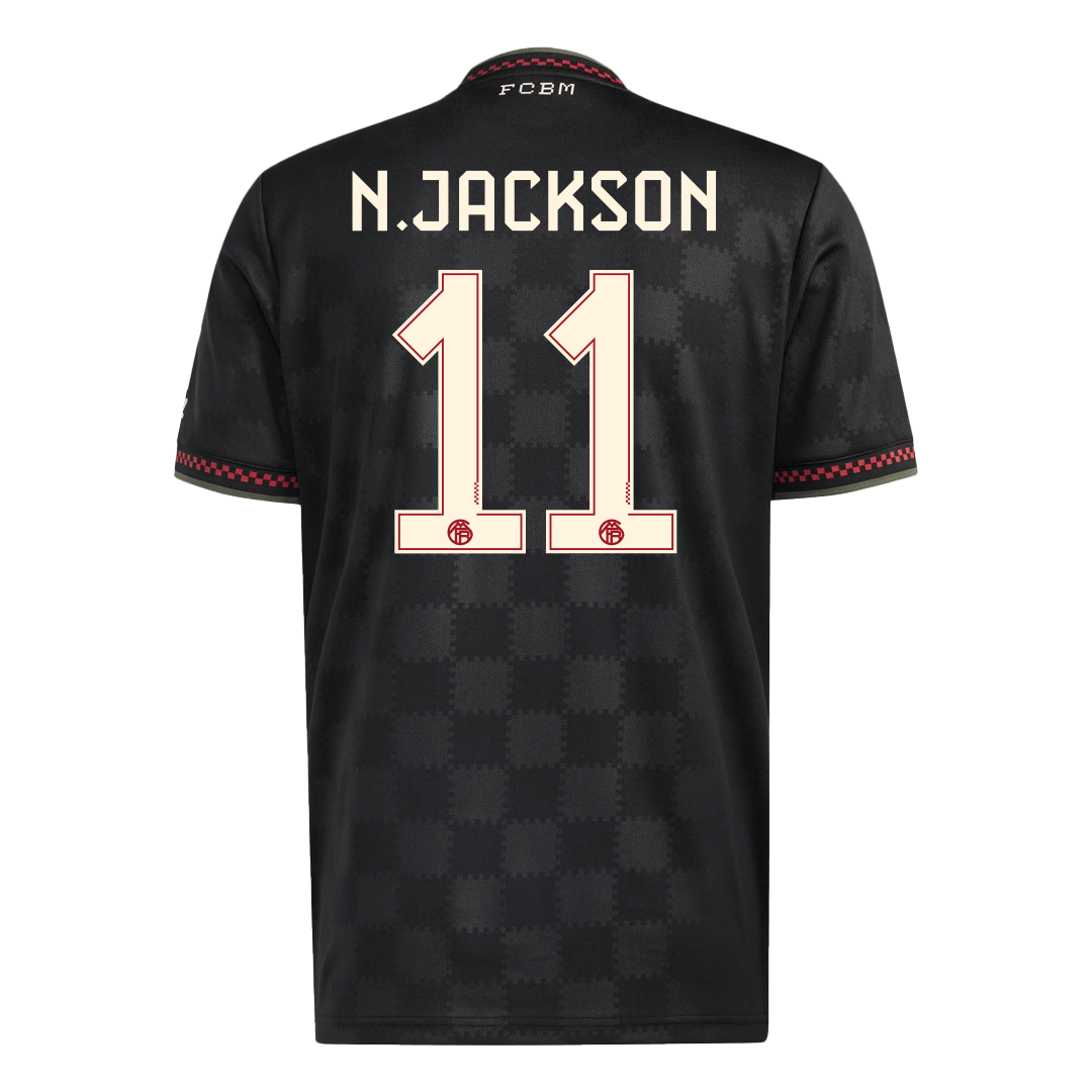 Bayern Munich N.JACKSON #11 Third Away Soccer Jersey 2025/26