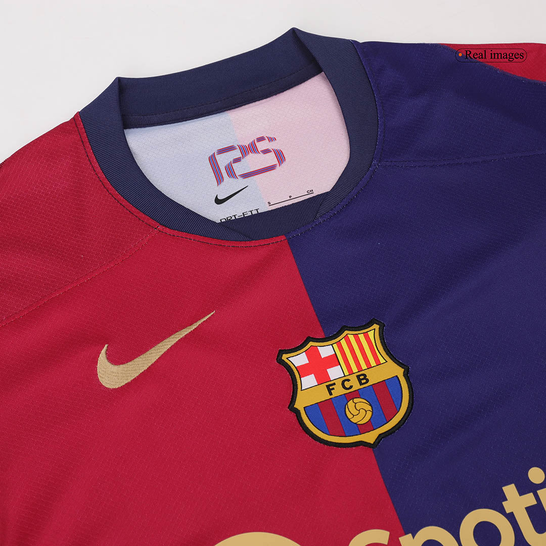 Equipación de la primera equipación del Barcelona 2024/25 (camiseta+pantalón corto)