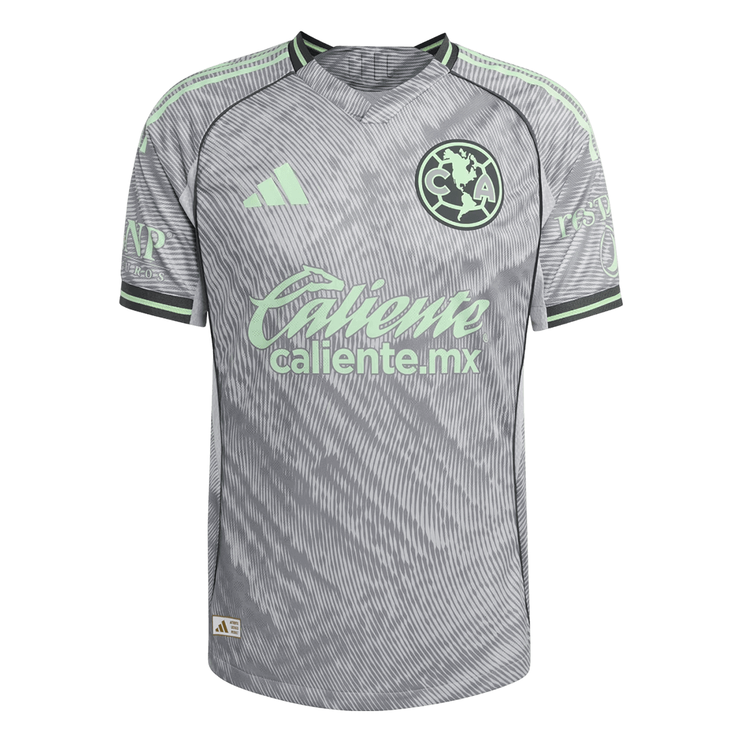Player Version Club America Third Soccer Jersey 25/26 Gray - Football Shirt | SmartJerseys | Official Quality