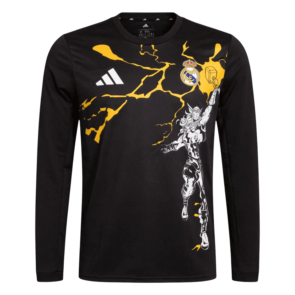 Real Madrid Long Sleeve Soccer Jersey 2025/26