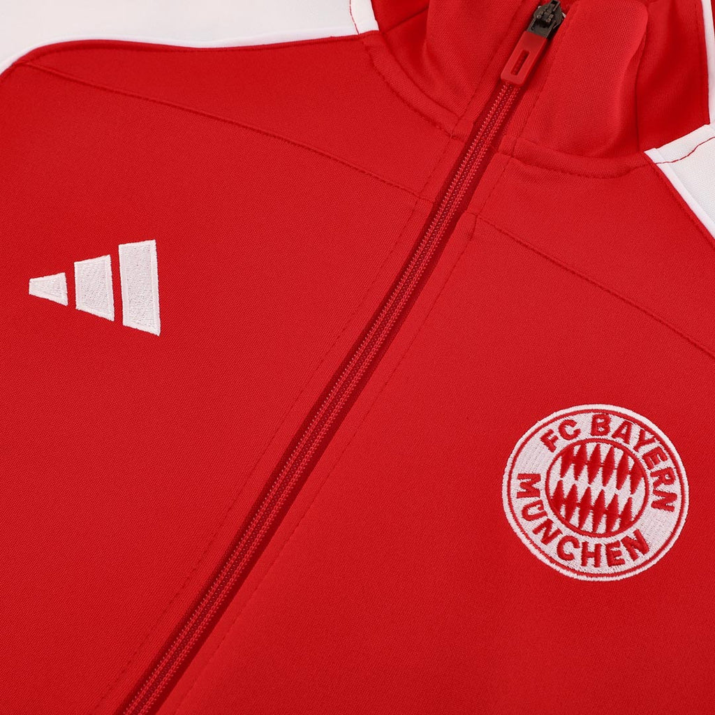 Bayern Munich Training Kit 2025/26 - Red (Jacket+Pants)