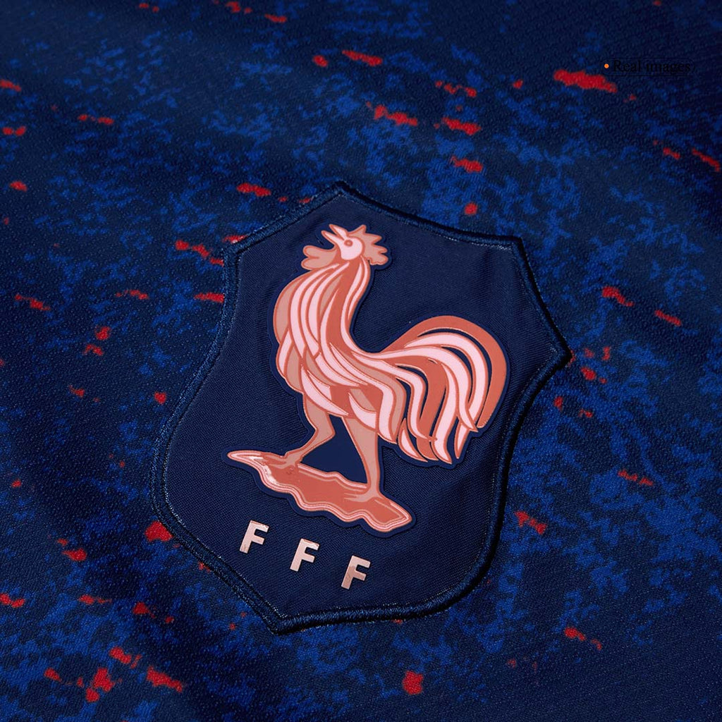 Maillot domicile de l'équipe de France masculine 2025 bleu - Euro féminin