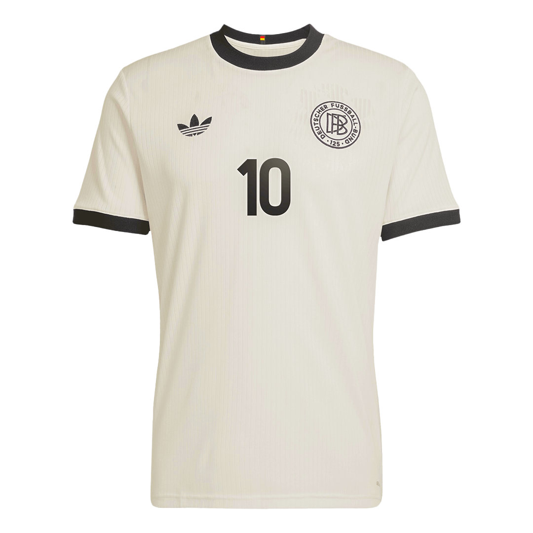 Camiseta de fútbol de Alemania MUSIALA n.° 10 2025 - 125.º aniversario