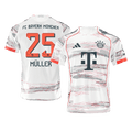 Bayern Munich MÜLLER #25 Away Soccer Jersey Authentic 2025/26 - Football Shirt | SmartJerseys | Official Quality