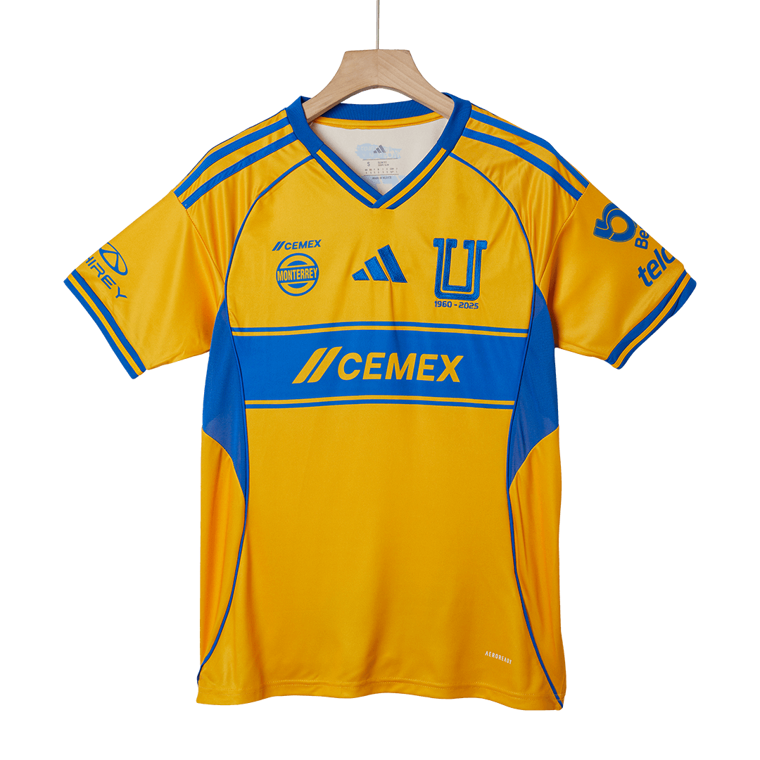 Maillot de football Tigres UANL domicile 25/26 jaune