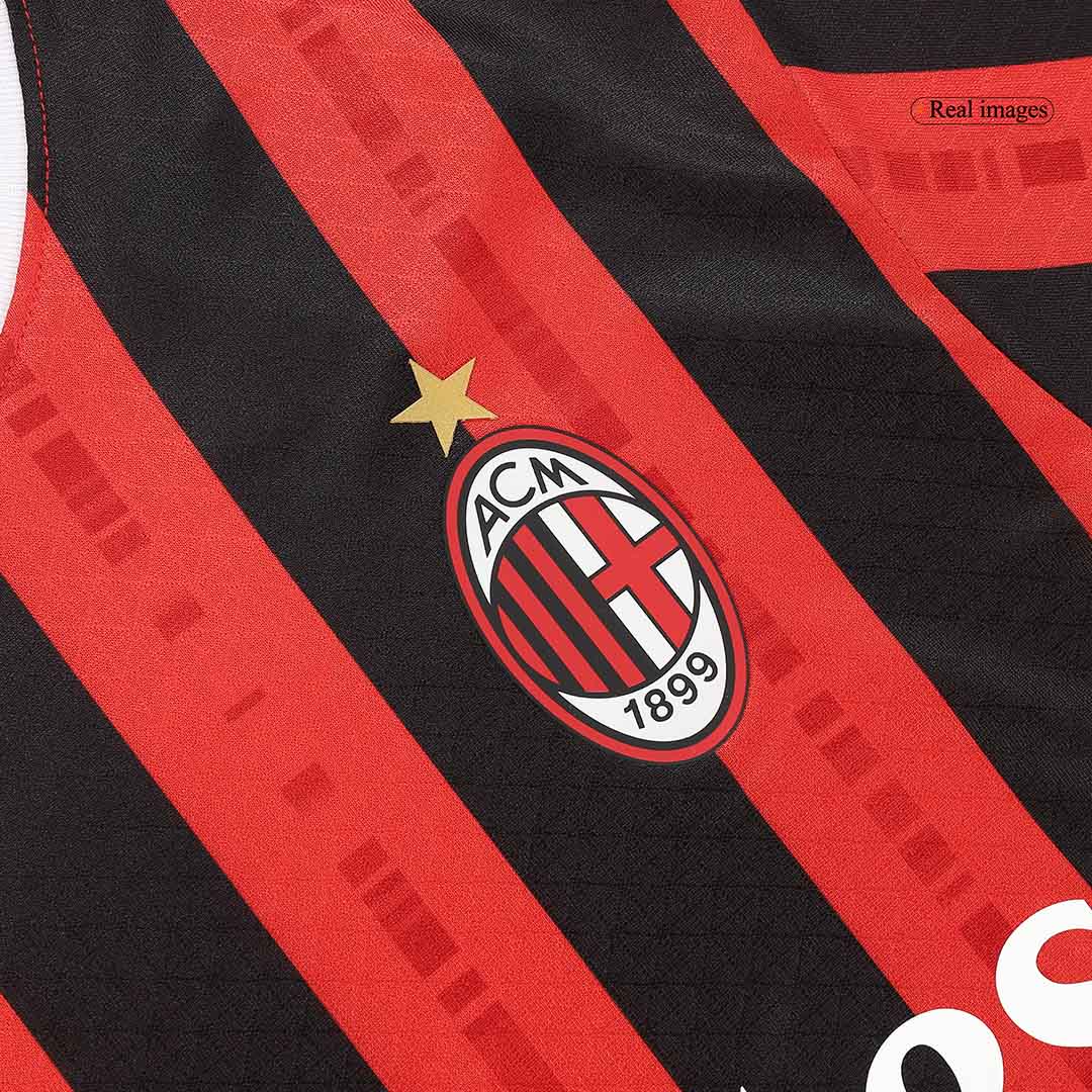 AC Milan MORATA #7 Home Jersey Authentic 2024/25 - UCL Edition