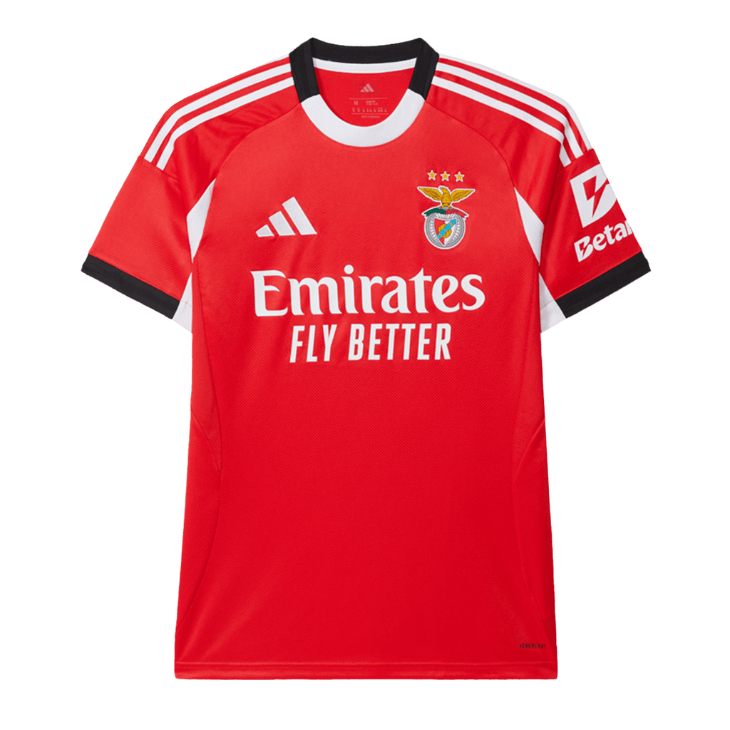 Benfica Home Soccer Jersey 2025/26 Red - Football Shirt | SmartJerseys | Official Quality