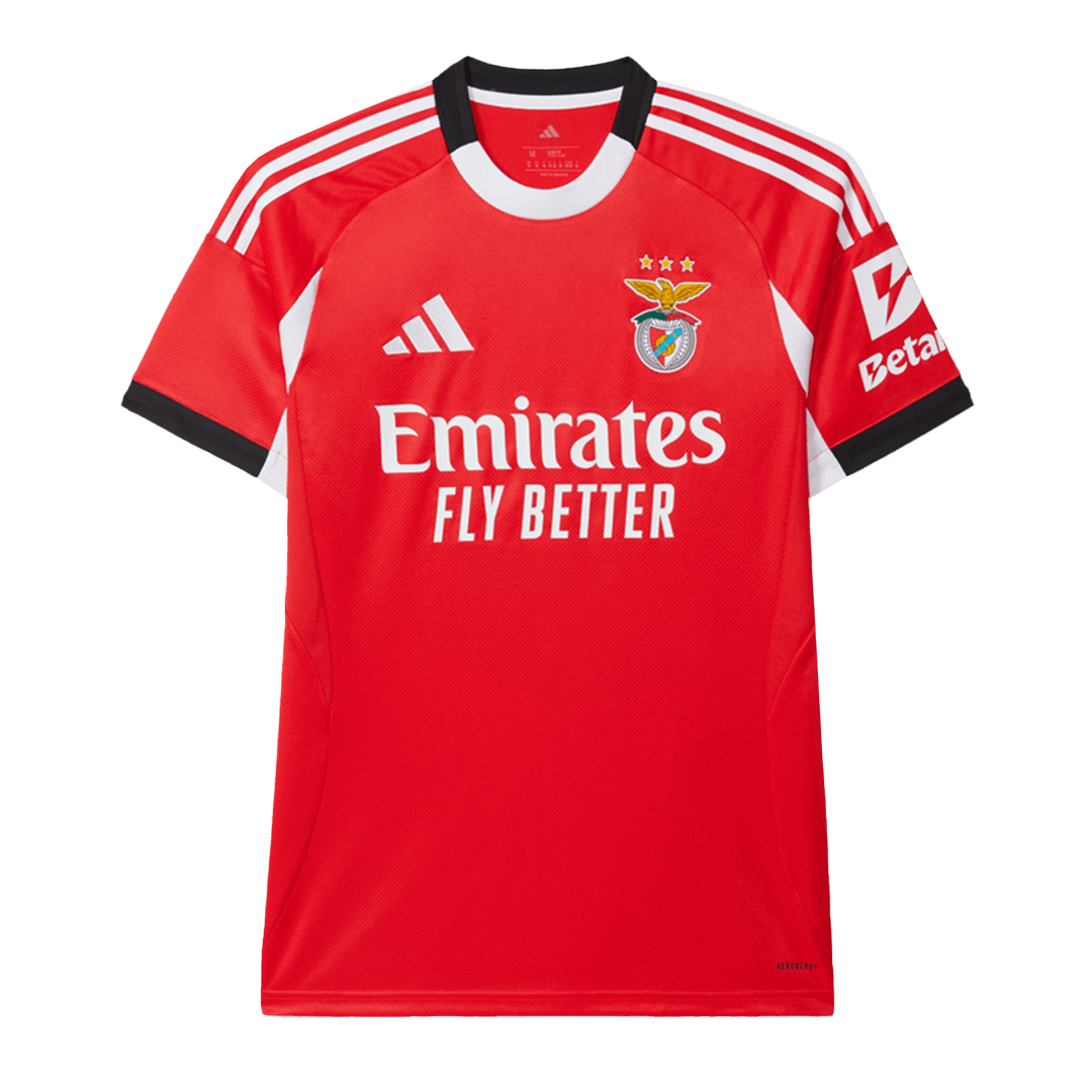 Benfica Home Soccer Jersey 2025/26 Red - Football Shirt | SmartJerseys | Official Quality