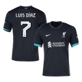 Liverpool LUIS DÍAZ #7 Away Jersey 2024/25 - UCL Edition - Football Shirt | SmartJerseys | Official Quality