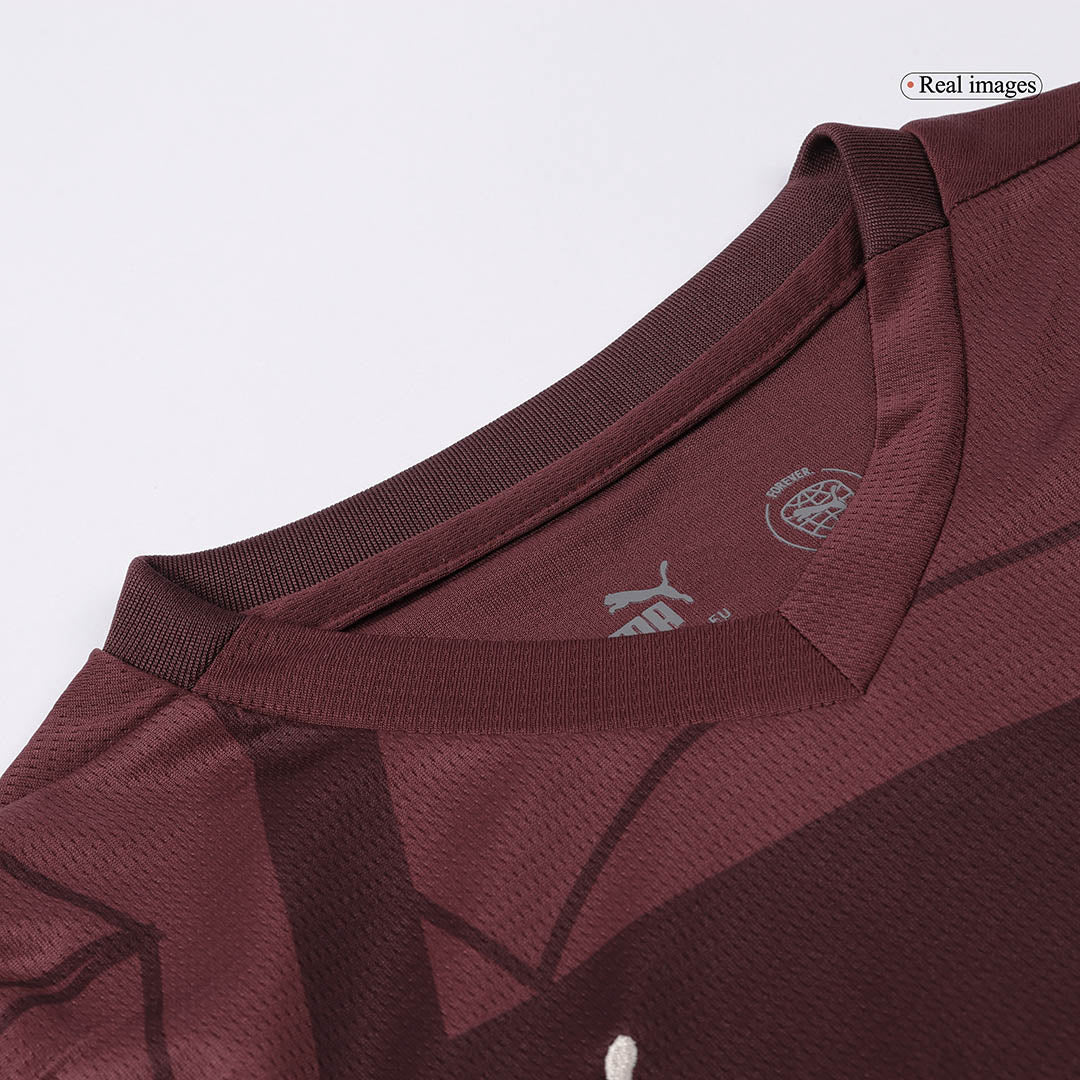 Manchester City Third Away Jersey Kit 2024/25 Kids(Jersey+Shorts)