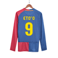 Barcelona ETO'O #9 Home Soccer Jersey Retro 2008/09 - Long Sleeve (UCL Final) - Football Shirt | SmartJerseys | Official Quality