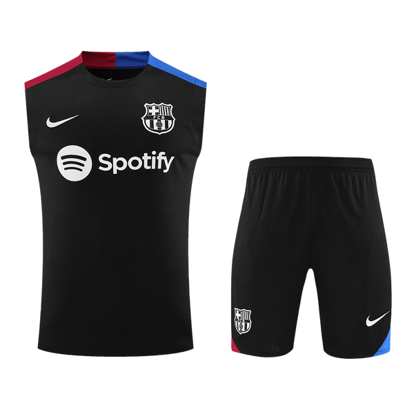 Barcelona Pre-Match Training Soccer Jersey Kit 2024/25 (Jersey+Shorts) - Football Shirt | SmartJerseys | Official Quality