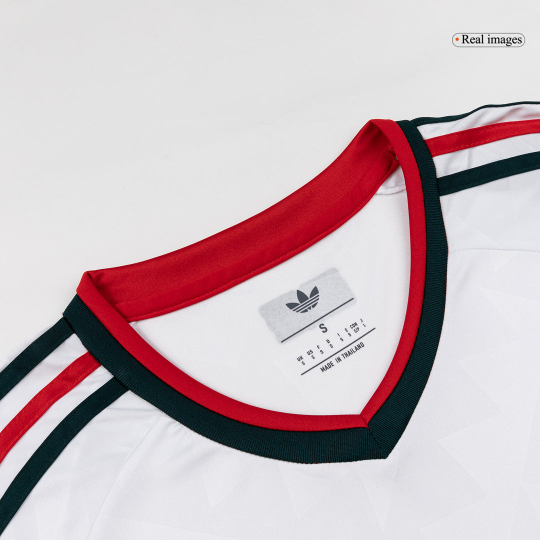 Camiseta de fútbol visitante de manga larga de México 2026