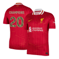 Liverpool CHAMPIONS #20 Home Soccer Jersey 2024/25 - Football Shirt | SmartJerseys | Official Quality