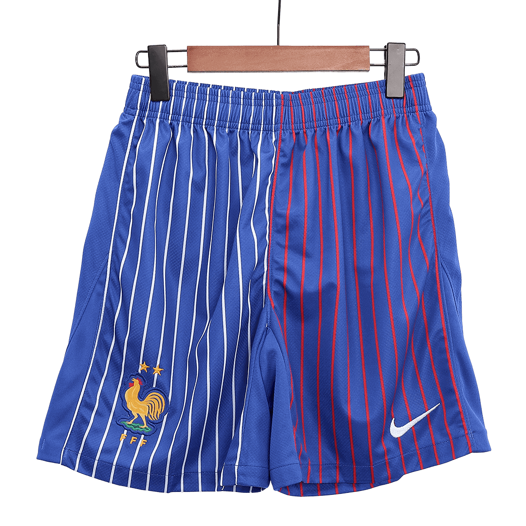 Shorts de football extérieurs de l'équipe de France 2024