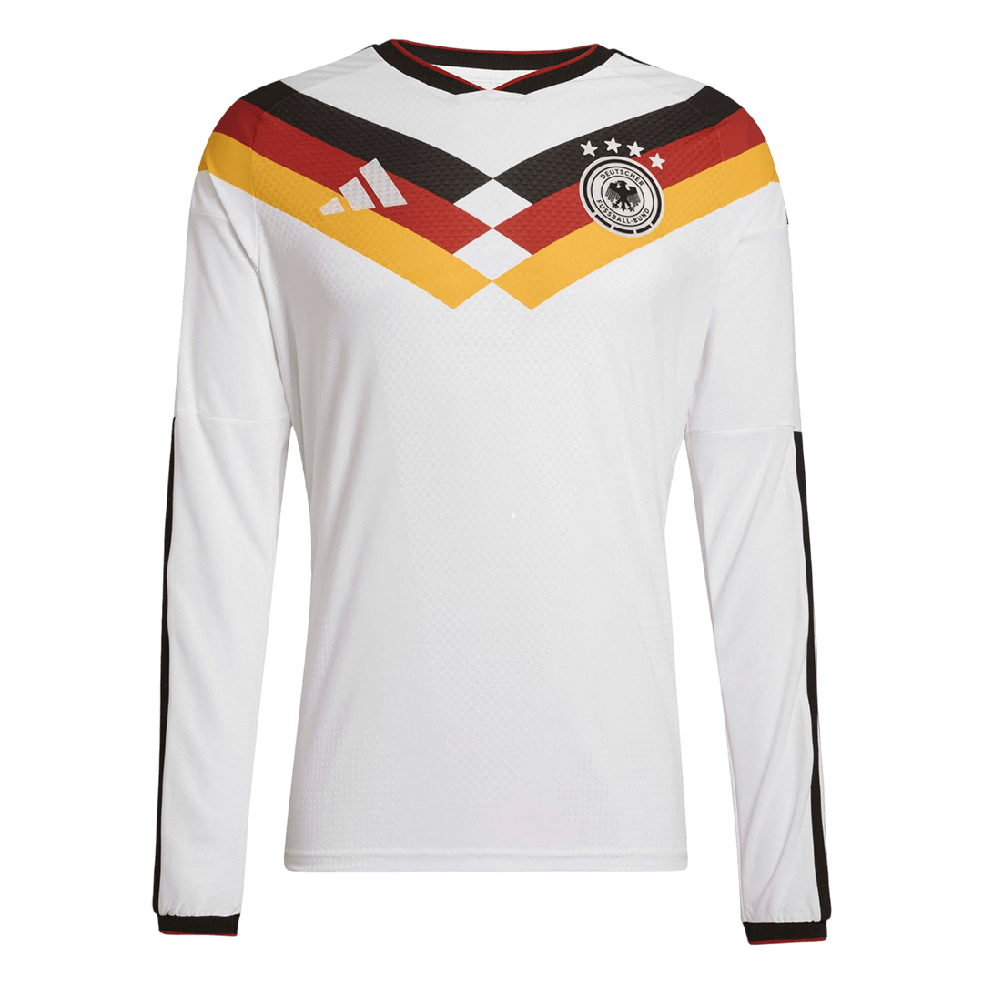 Germany Long Sleeve Home Soccer Jersey 2026 - Football Shirt | SmartJerseys | Official Quality
