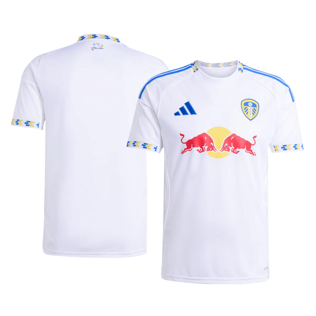 Camiseta de fútbol local del Leeds United 2025/26