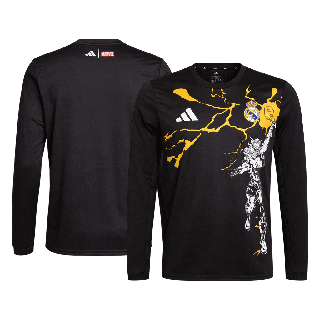 Real Madrid Long Sleeve Soccer Jersey 2025/26