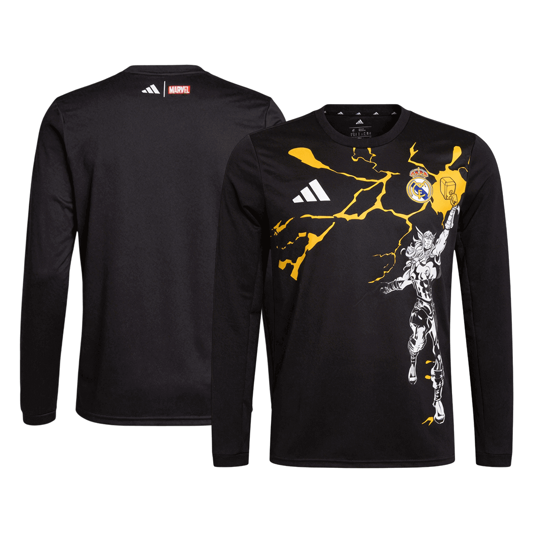 Real Madrid Long Sleeve Soccer Jersey 2025/26