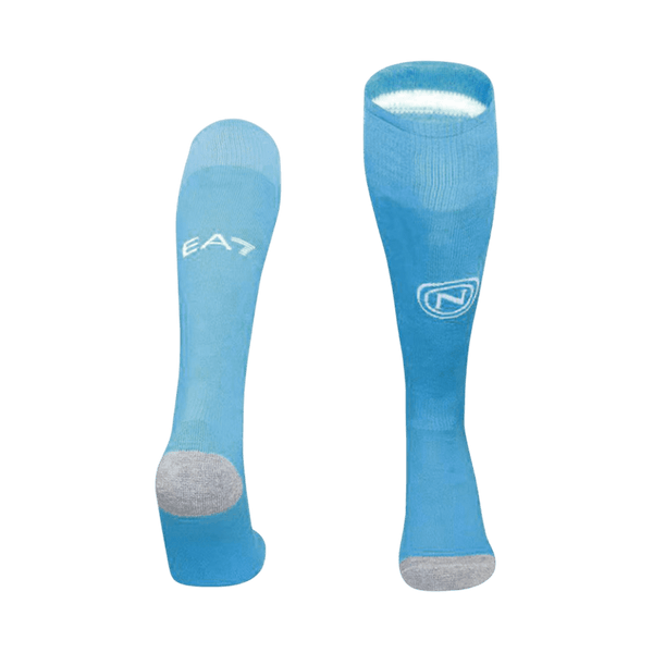 Napoli Home Soccer Socks 2025/26 - Football Shirt | SmartJerseys | Official Quality