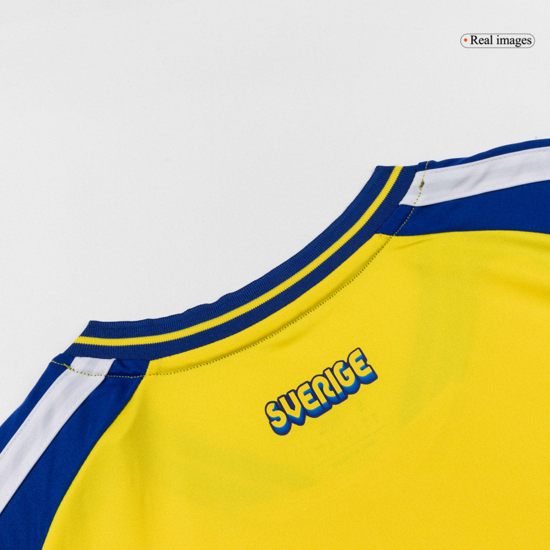 Sweden Home Soccer Jersey World Cup 2026 Yellow