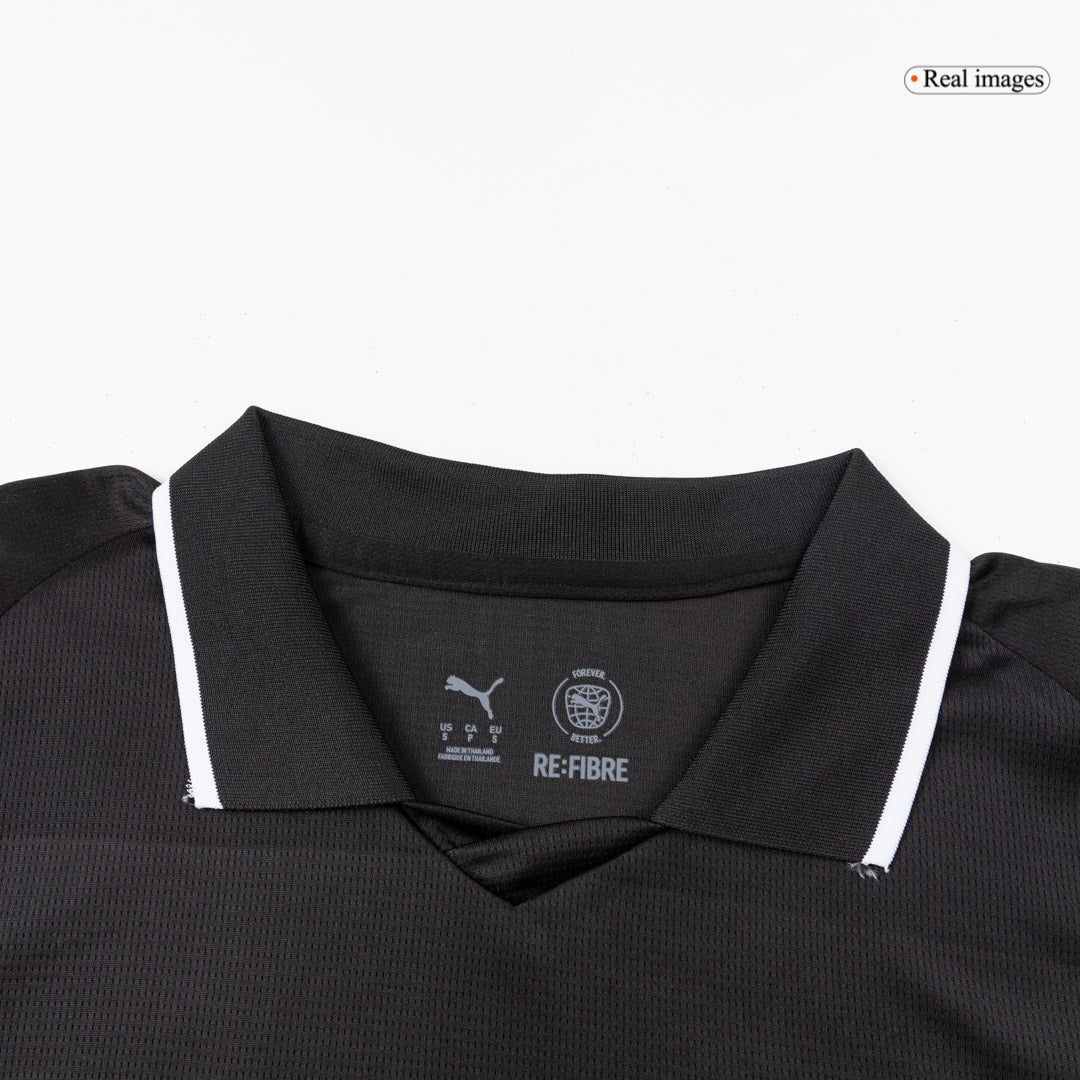 Manchester City Long Sleeve Away Soccer Jersey 2025/26