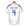 Real Madrid SERGIO RAMOS #4 Home Soccer Jersey Retro 2006/07 - Football Shirt | SmartJerseys | Official Quality