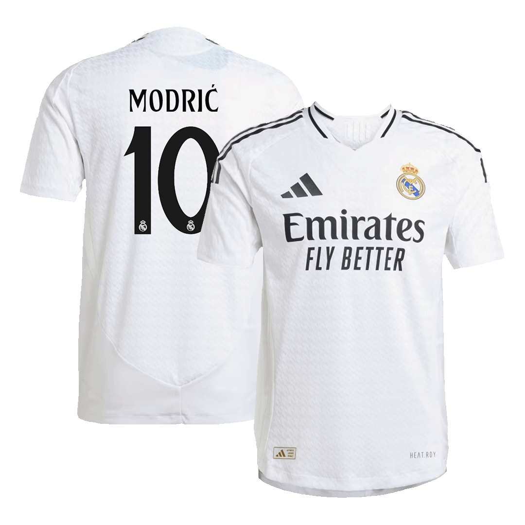 Real Madrid MODRIĆ #10 Home Jersey Authentic - Football Shirt | SmartJerseys | Official Quality