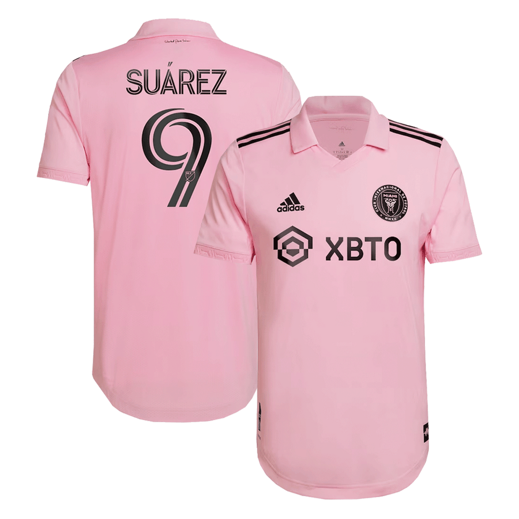 Inter Miami CF SUÁREZ #9 Home Jersey Authentic 2022 - Football Shirt | SmartJerseys | Official Quality
