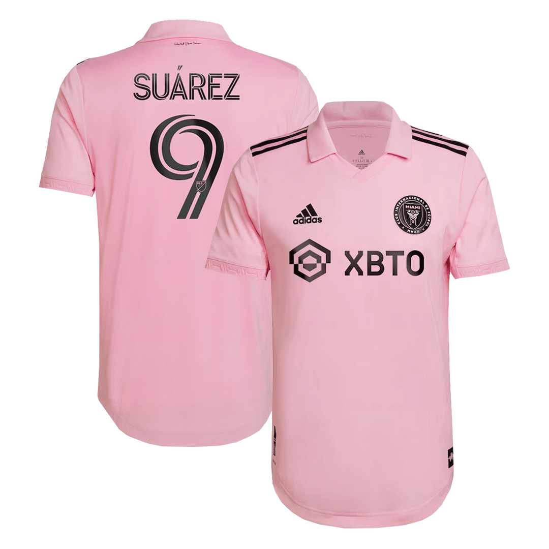 Inter Miami CF SUÁREZ #9 Home Jersey Authentic 2022 - Football Shirt | SmartJerseys | Official Quality