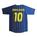 Barcelona RONALDINHO #10 Away Soccer Jersey Retro 2004/05 - Football Shirt | SmartJerseys | Official Quality