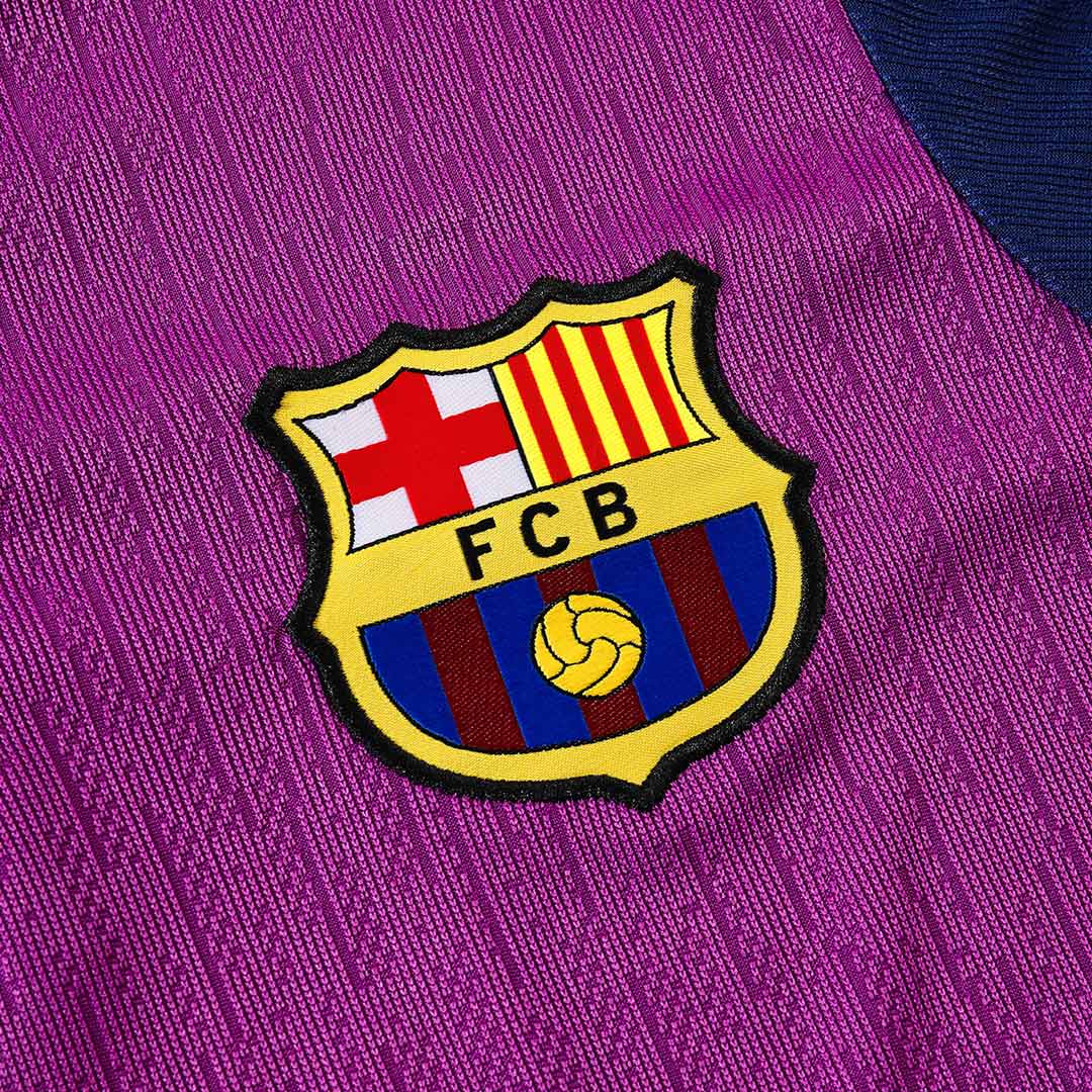 Sudadera del Barcelona 2025/26 - Morada (Camiseta + Pantalón)