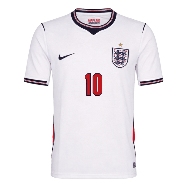 BELLINGHAM #10 England Home Soccer Jersey World Cup 2026 White