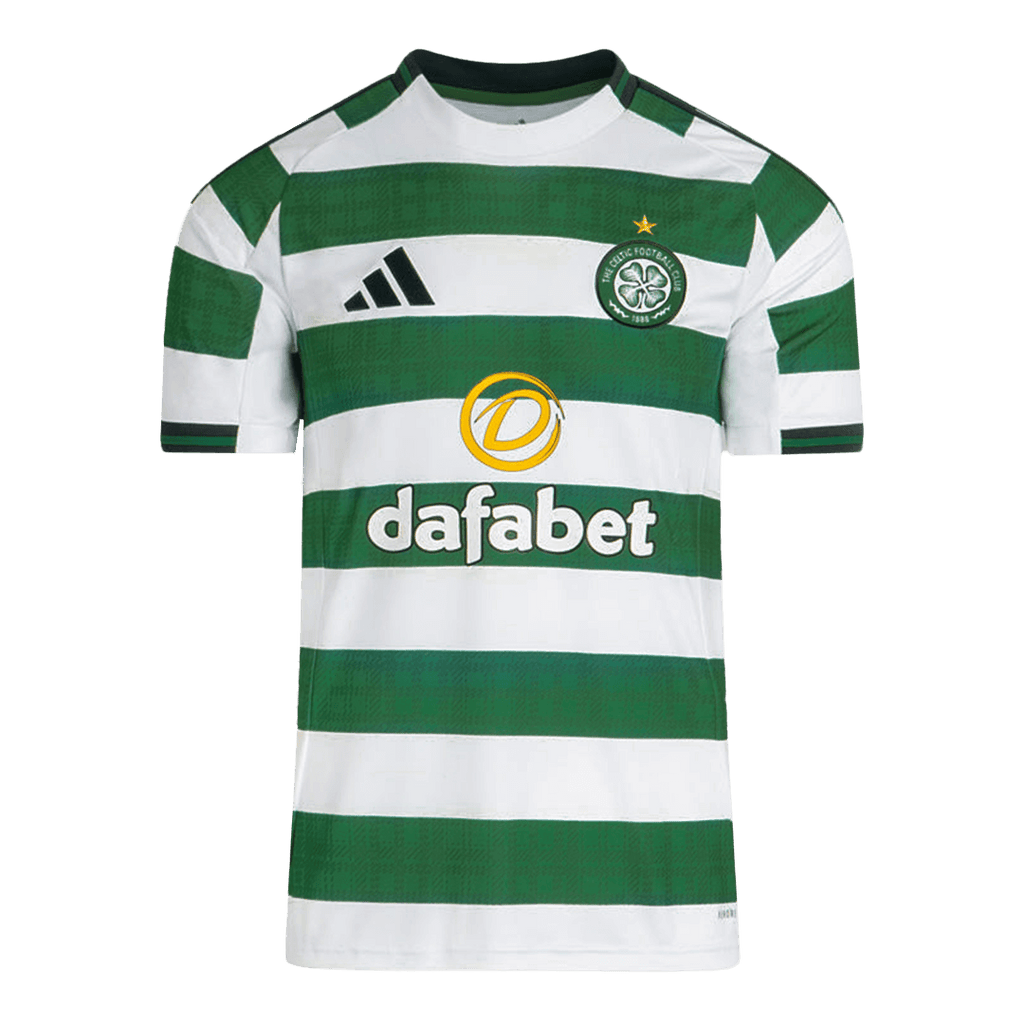 Celtic Home Soccer Jersey 2025/26 Green&White - Football Shirt | SmartJerseys | Official Quality