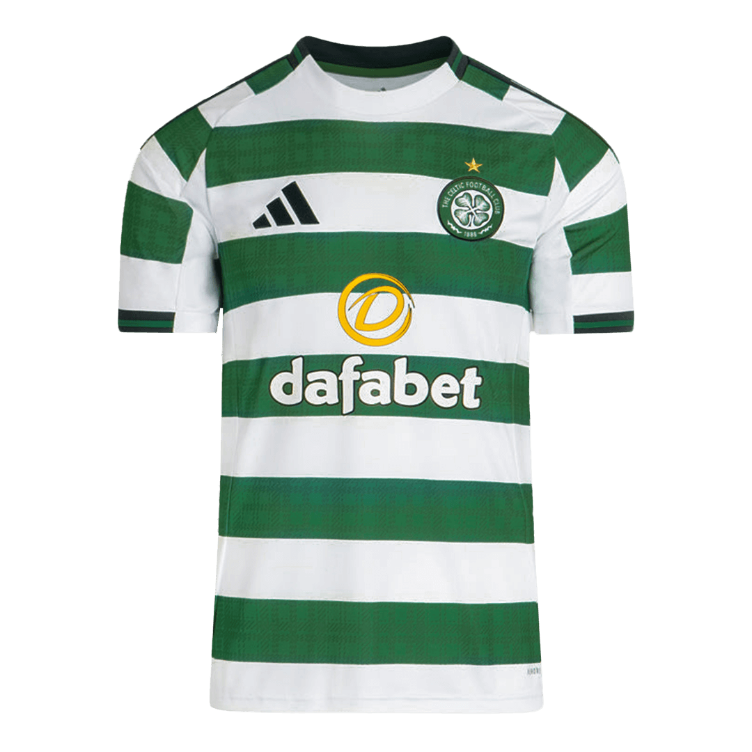 Celtic Home Soccer Jersey 2025/26 Green&White - Football Shirt | SmartJerseys | Official Quality