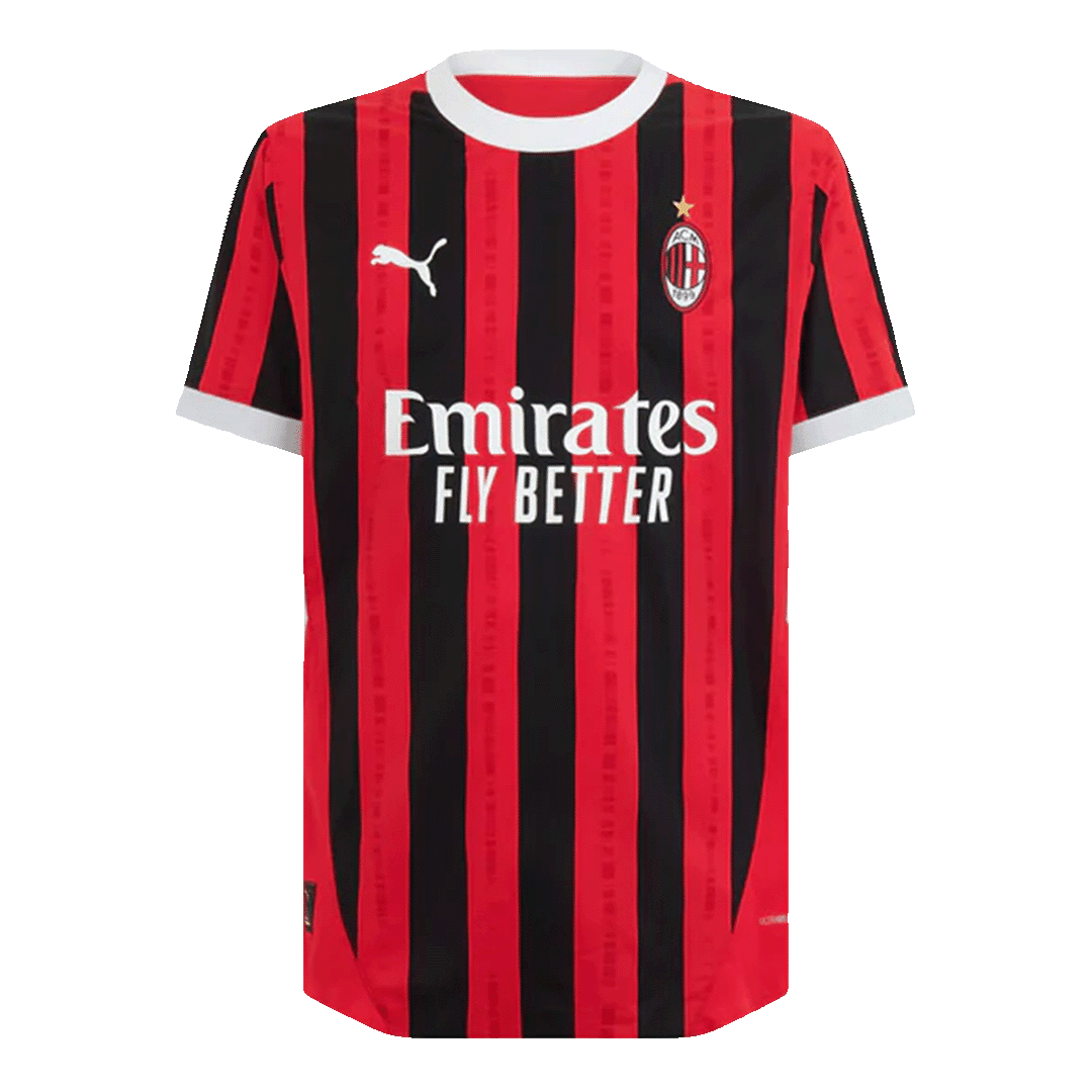 AC Milan Home Jersey Authentic 2024/25 - Football Shirt | SmartJerseys | Official Quality