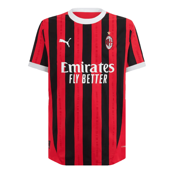 AC Milan Home Jersey Authentic 2024/25 - Football Shirt | SmartJerseys | Official Quality