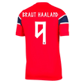 Norway BRAUT HAALAND #9 Home Soccer Jersey Authentic 2026