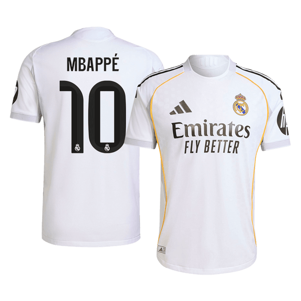 Real Madrid MBAPPÉ #10 Home Soccer Jersey 2025/26 - Football Shirt | SmartJerseys | Official Quality