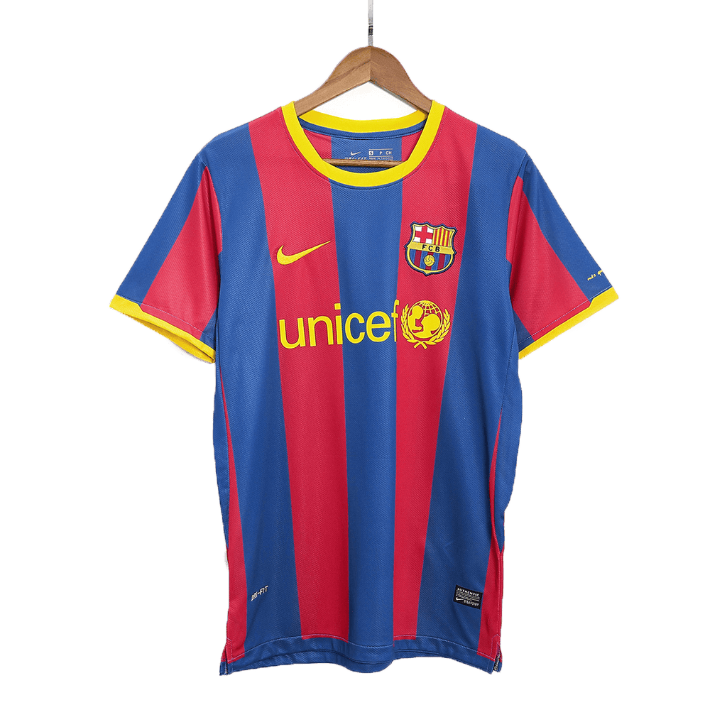 Barcelona PUYOL #5 Home Soccer Jersey Retro 2010/11