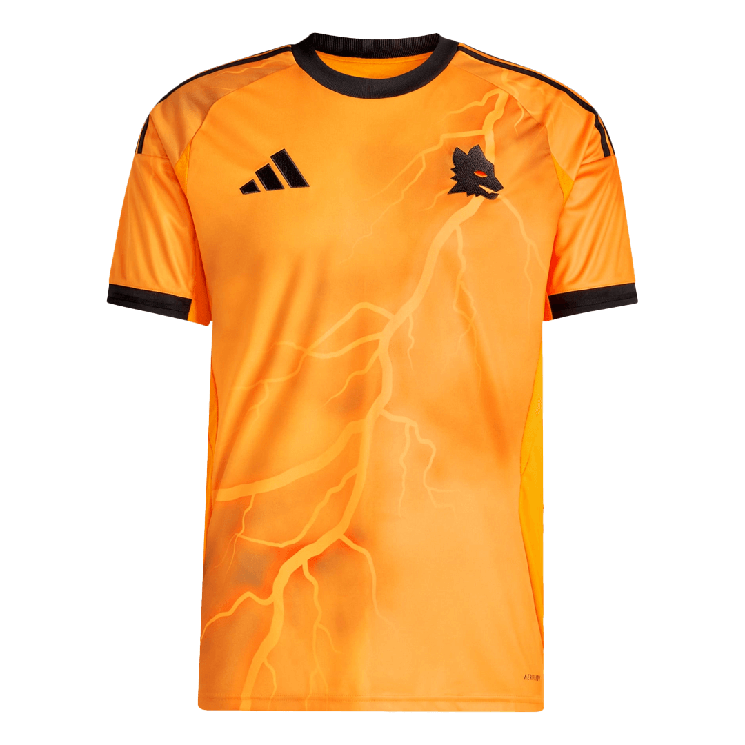 Camiseta de fútbol visitante DYBALA #21 de la Roma 2025/26