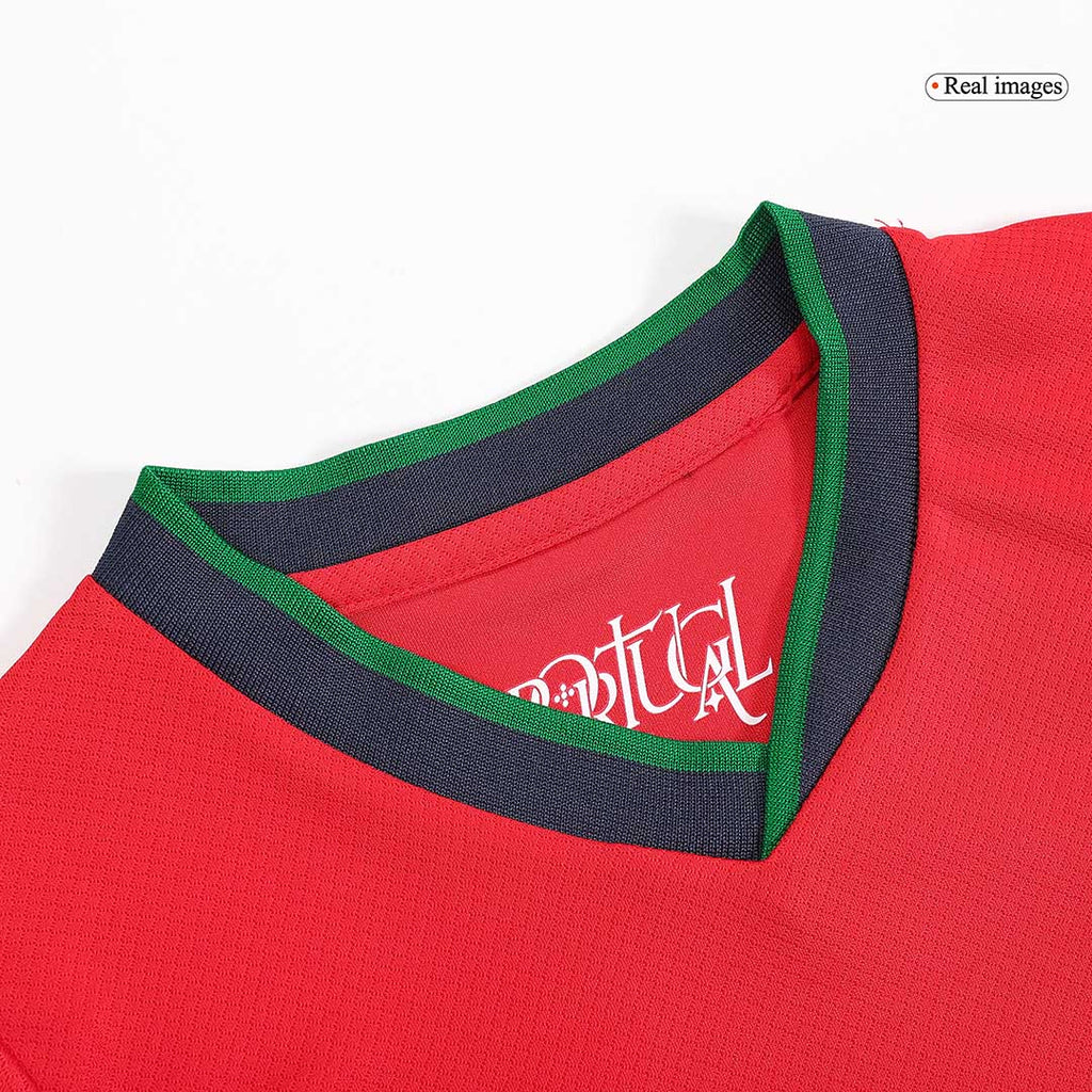 Maillot domicile du Portugal pour enfants (maillot + short) EURO 2024 