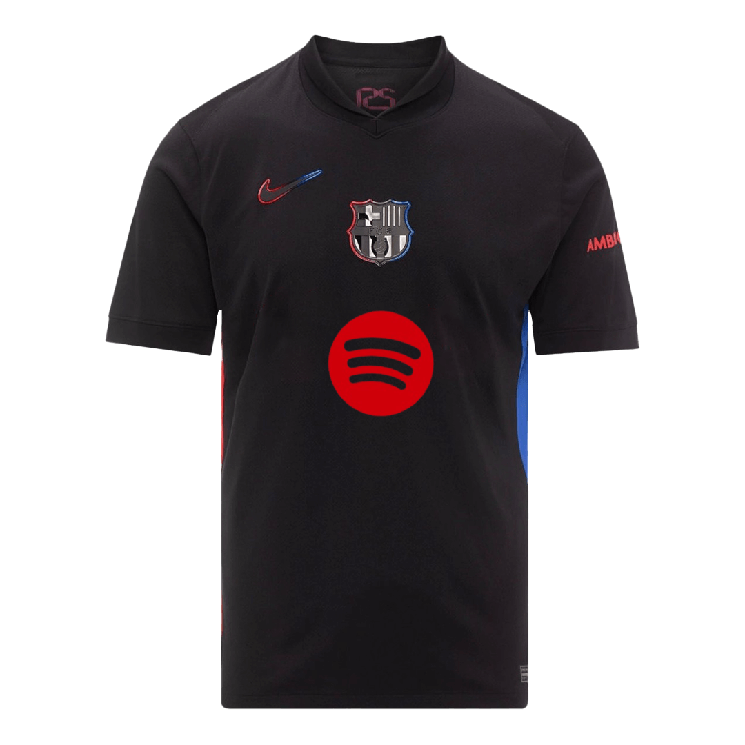 Barcelona Away Soccer Jersey 2024/25- Spotify Logo Without Text - Football Shirt | SmartJerseys | Official Quality