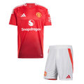 Manchester United Home Jersey Kit 2024/25 (Jersey+Shorts) - Football Shirt | SmartJerseys | Official Quality