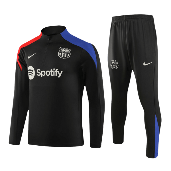 Barcelona Zipper Sweatshirt Kit(Top+Pants) 24/25 - Football Shirt | SmartJerseys | Official Quality