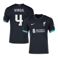 Liverpool VIRGIL #4 Away Soccer Jersey 2024/25 - UCL Edition - Football Shirt | SmartJerseys | Official Quality